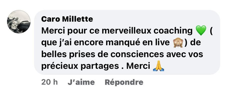 Témoignage — Caro Millette