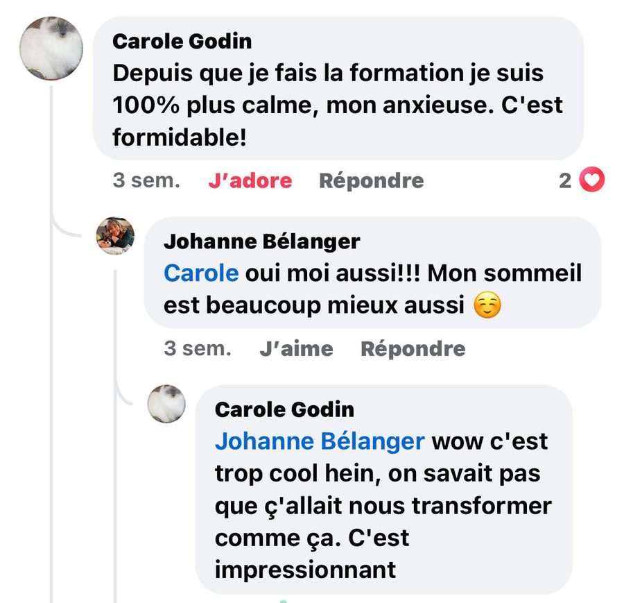 Témoignage — Carole Godin Johanne