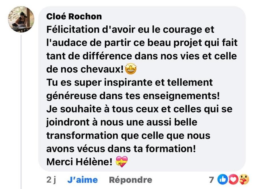 Témoignage — Cloe Rochon