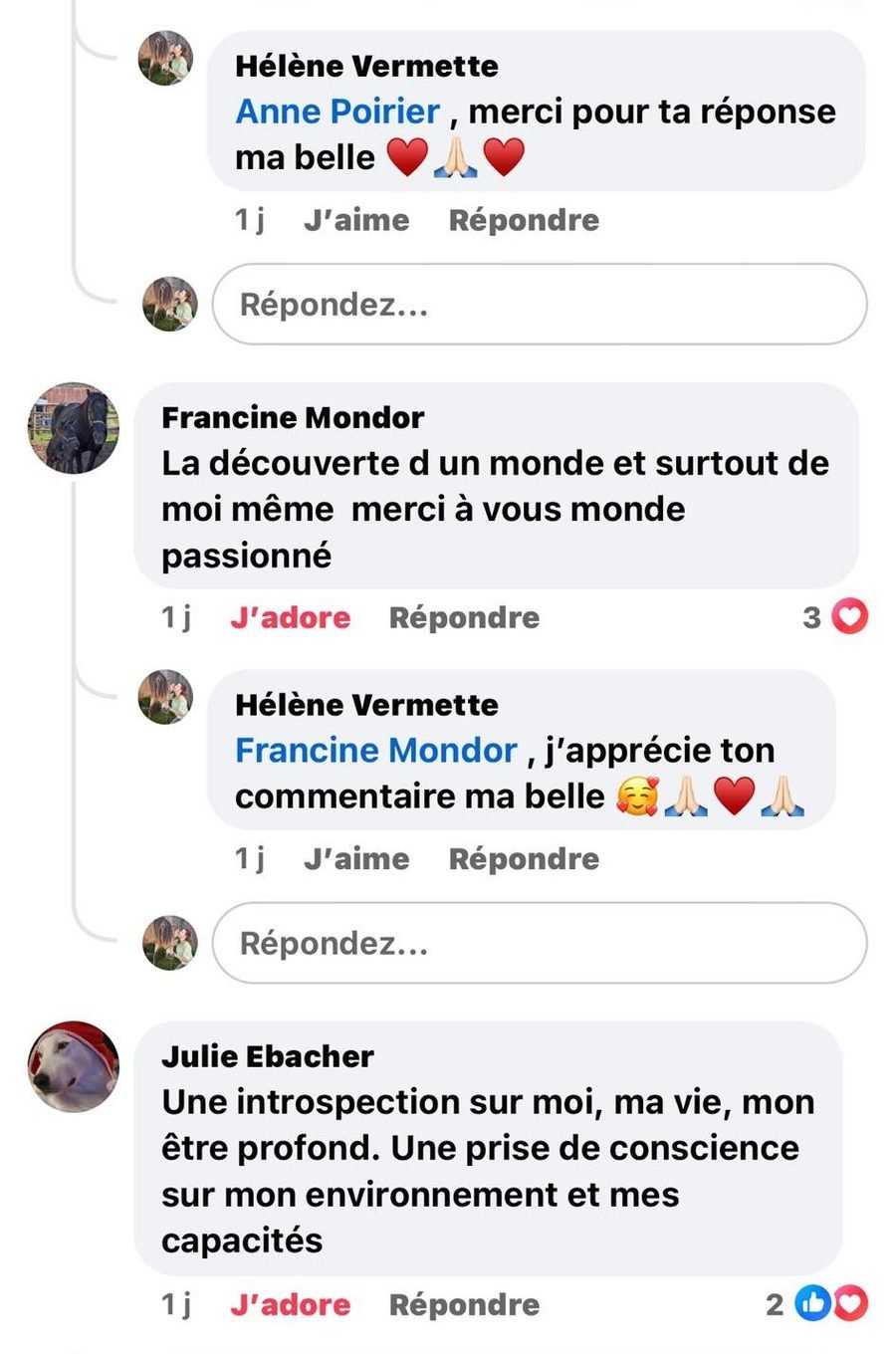 Témoignage — Francine Mondor