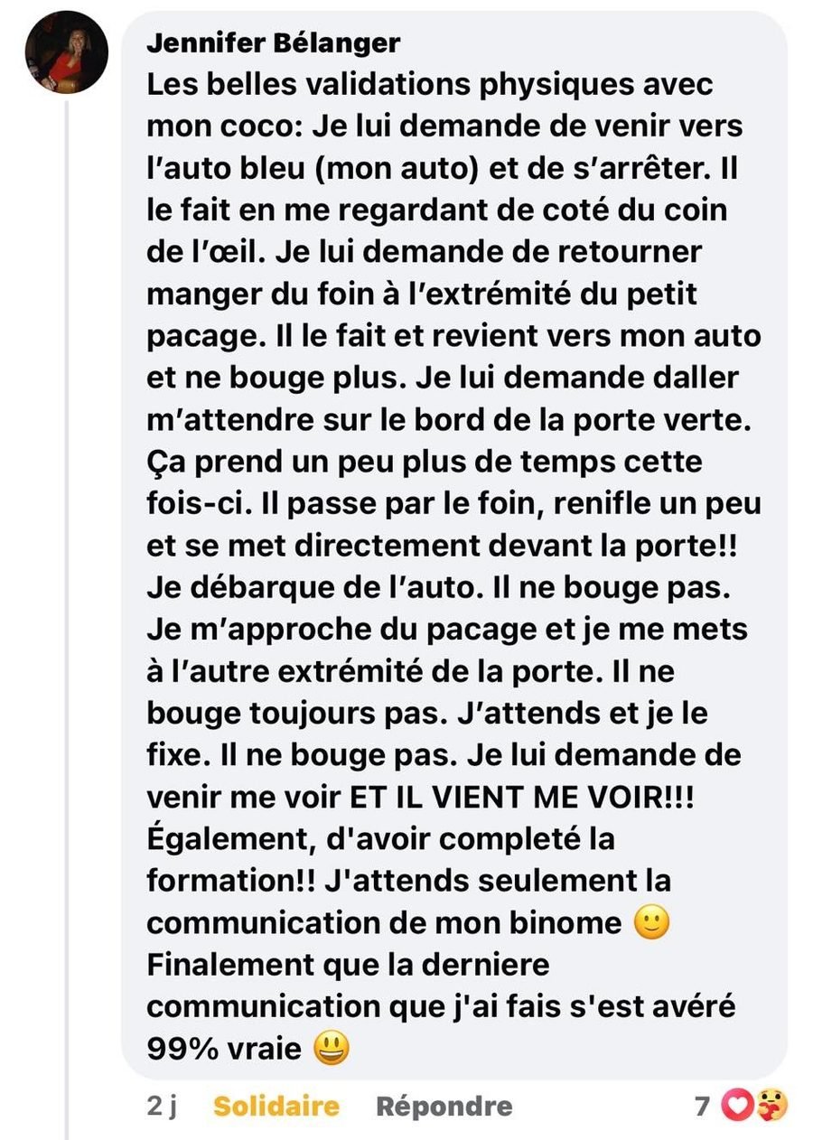 Témoignage — Jennifer Belanger