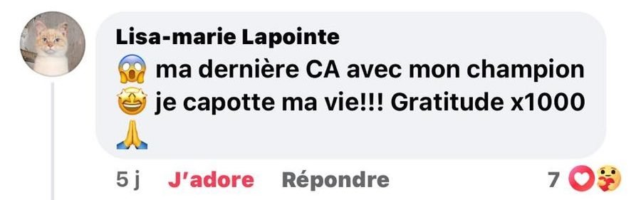Témoignage — Lise Marie Lapointe 1