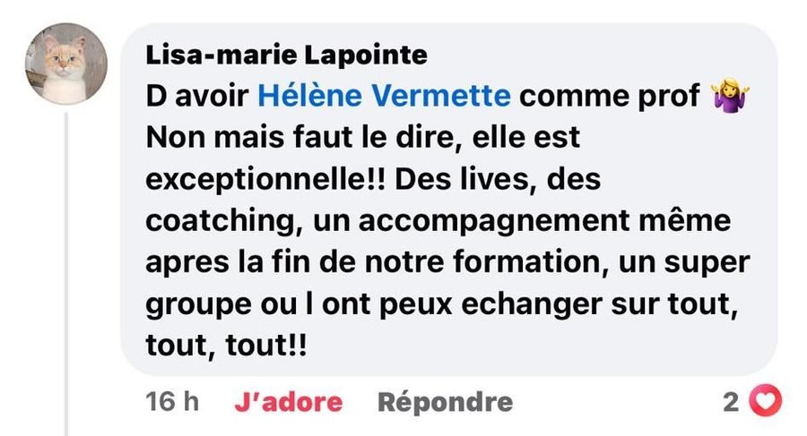 Témoignage — Lise Marie Lapointe 2