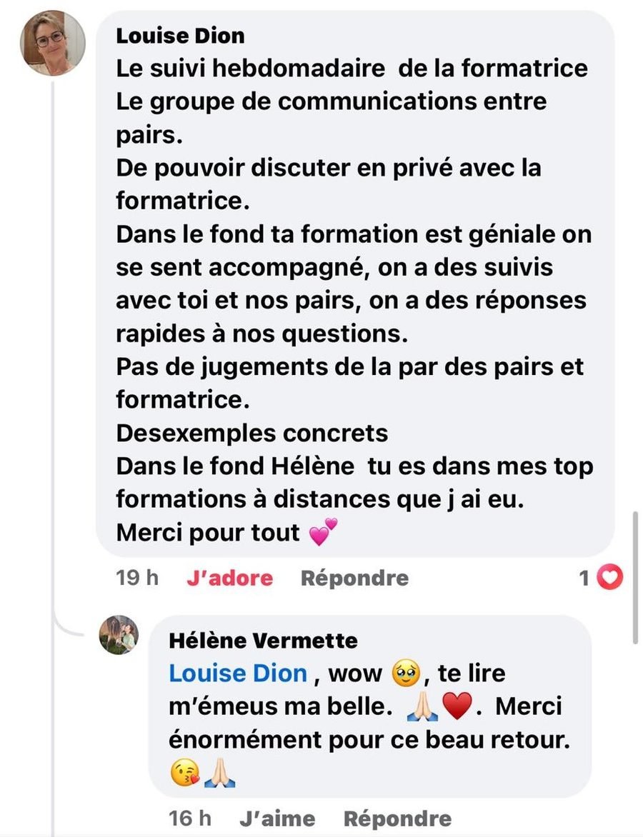 Témoignage — Louise Dion 1