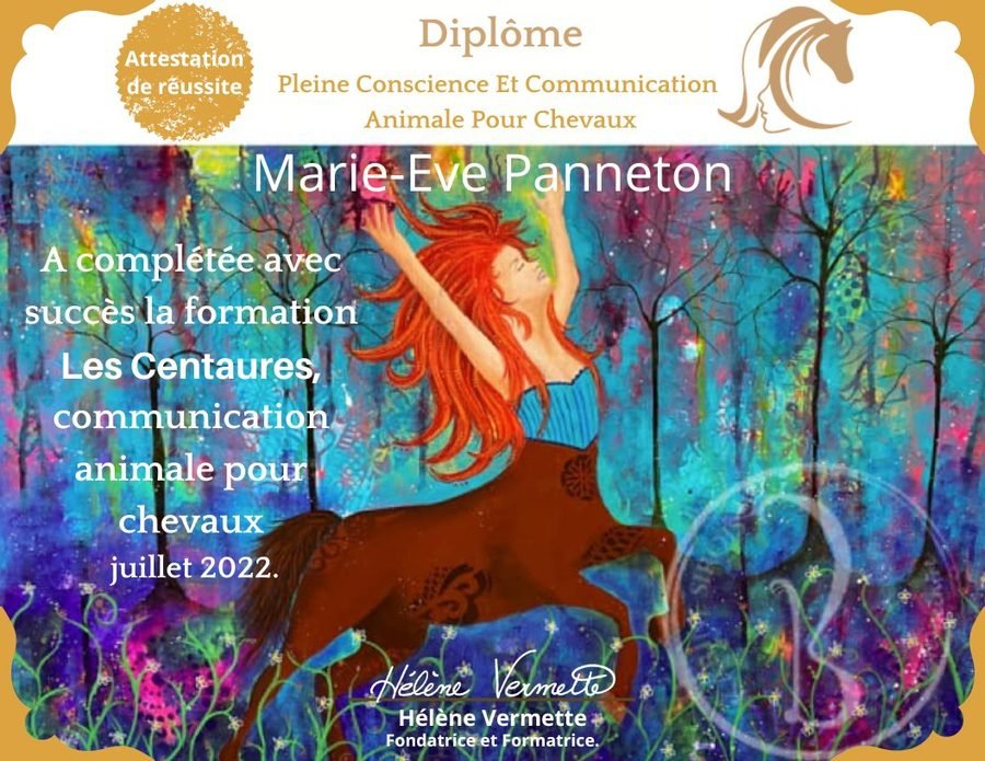Témoignage — Marie Eve Panneton