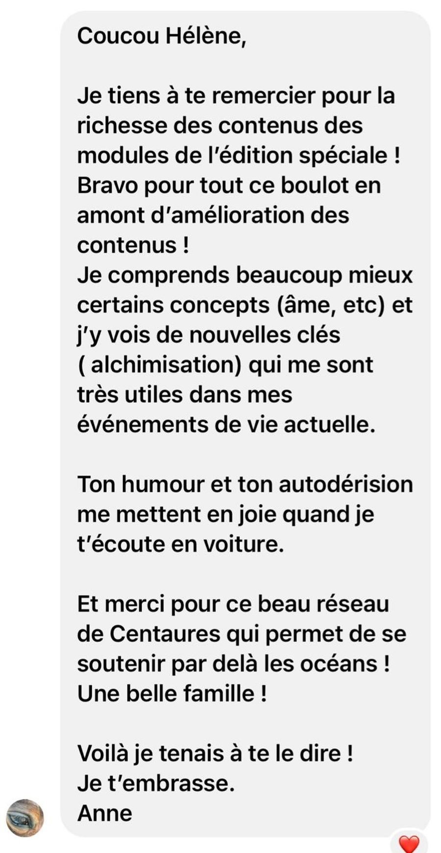 Témoignage — T1