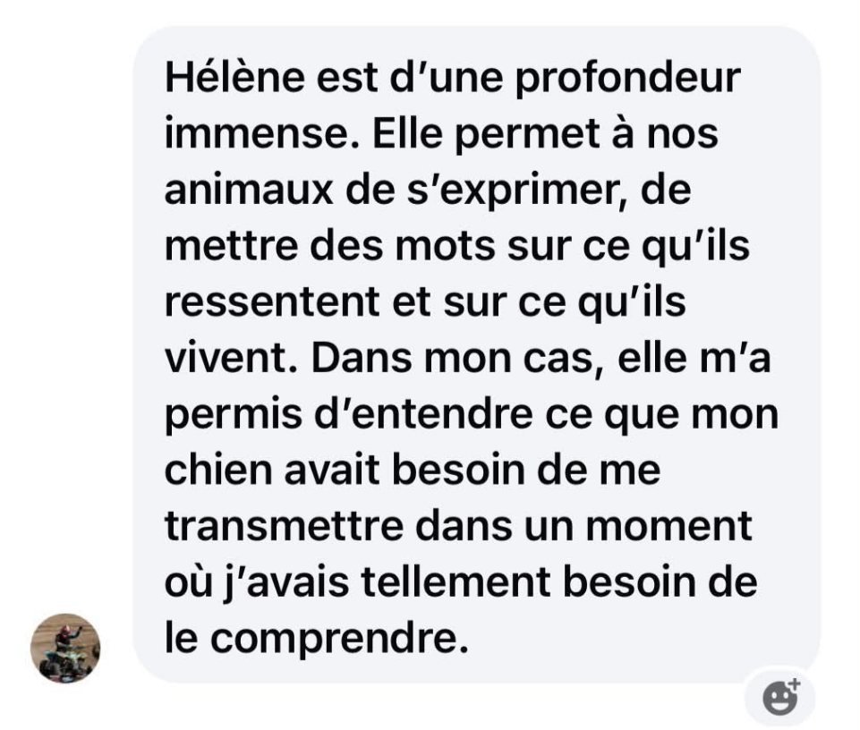 Témoignage de Marika Turcotte sur la profondeur des communications d'Hélène